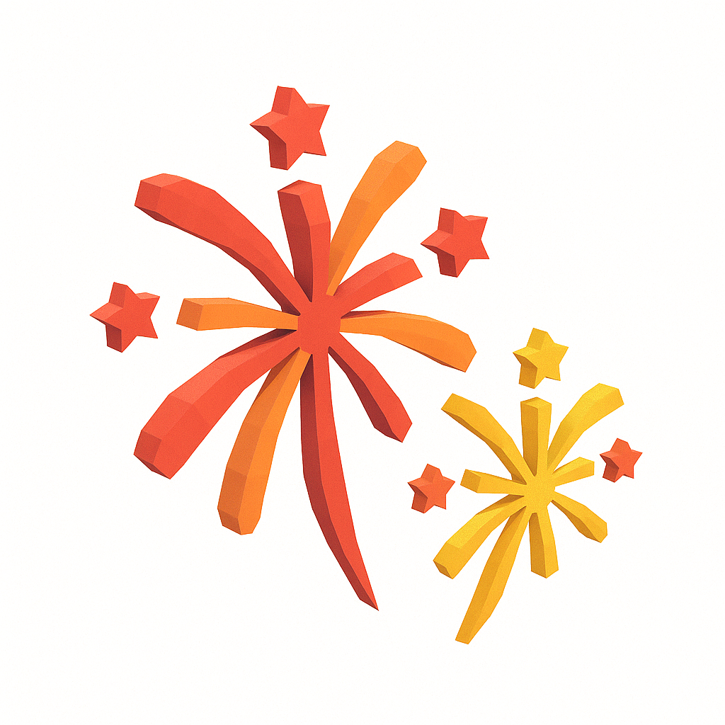 Feux d'artifices !